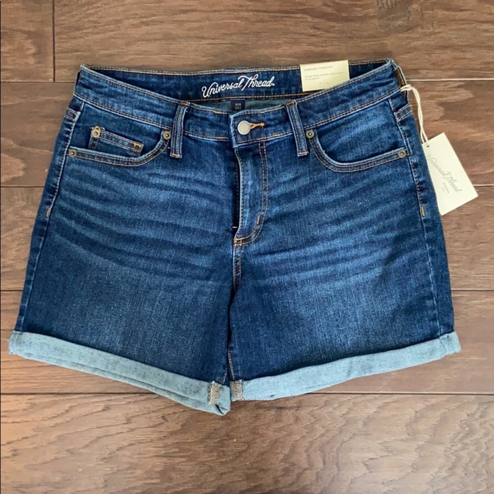 NWT Universal Thread Rolled Denim Shorts